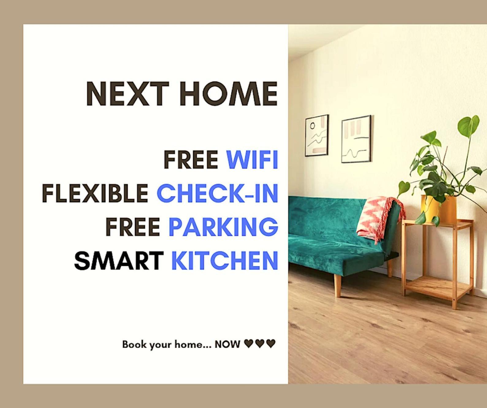 Next Home - Free Parking & Wifi - Badewanne Duisburg Ngoại thất bức ảnh